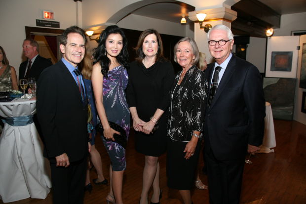 Fred Bernstein, Miran Halen, Cynthia Prost, Carol and Tom Voss